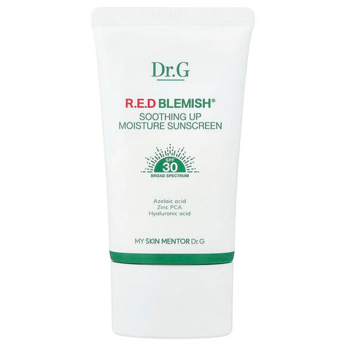 <img alt="Dr. G, R.E.D Blemish, Soothing Up Moisture Sunscreen, SPF 30, 1.69 fl oz (50 ml)" title="Dr. G, R.E.D Blemish, Soothing Up Moisture Sunscreen, SPF 30, 1.69 fl oz (50 ml),8809963506725"