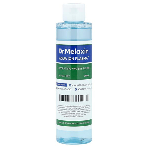 <img alt="Dr.Melaxin, Aqua Ion Plasma, Hydrating Watery Toner, 6.76 fl oz (200 ml)" title="Dr.Melaxin, Aqua Ion Plasma, Hydrating Watery Toner, 6.76 fl oz (200 ml),8809886481598"