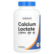 <img alt="Nutricost, Calcium Lactate, 180 Capsules (700 mg per Capsule)" title="Nutricost, Calcium Lactate, 180 Capsules (700 mg per Capsule),810014678757"