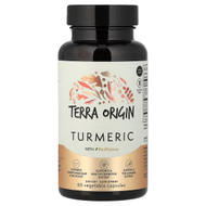 <img alt="Terra Origin, Turmeric With BioPerine, 60 Vegetable Capsules" title="Terra Origin, Turmeric With BioPerine, 60 Vegetable Capsules,857668007922"
