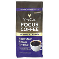 <img alt="VitaCup, Focus Coffee, Ground, Medium Dark Roast, 10 oz (284 g)" title="VitaCup, Focus Coffee, Ground, Medium Dark Roast, 10 oz (284 g),850012316206"