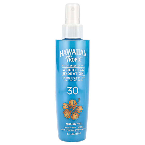<img alt="Hawaiian Tropic, Weightless Hydration, Water Sunscreen Mist, SPF 30, 5.2 fl oz (153 ml)" title="Hawaiian Tropic, Weightless Hydration, Water Sunscreen Mist, SPF 30, 5.2 fl oz (153 ml),075486140342"