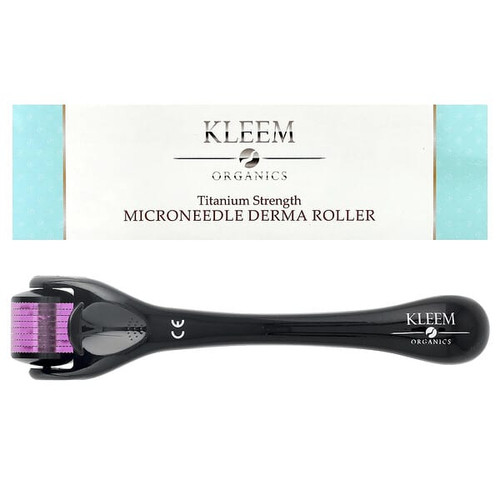 <img alt="Kleem Organics, Microneedle Derma Roller, Titanium Strength, 1 Count" title="Kleem Organics, Microneedle Derma Roller, Titanium Strength, 1 Count,5350628999961"