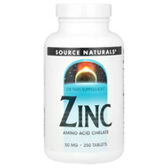 <img alt="Source Naturals, Zinc, 50 mg, 250 Tablets" title="Source Naturals, Zinc, 50 mg, 250 Tablets,021078003304"