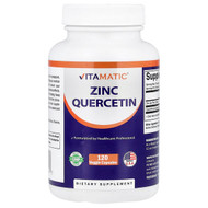<img alt="Vitamatic, Zinc Quercetin, 120 Veggie Capsules" title="Vitamatic, Zinc Quercetin, 120 Veggie Capsules,810078471097"