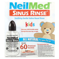 <img alt="NeilMed, Kids, Sinus Rinse, Ages 2+, 1 Squeeze Bottle, 60 Premixed Packets" title="NeilMed, Kids, Sinus Rinse, Ages 2+, 1 Squeeze Bottle, 60 Premixed Packets,705928003002"