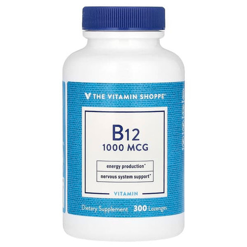 <img alt="The Vitamin Shoppe, B12, 1,000 mcg, 300 Lozenges" title="The Vitamin Shoppe, B12, 1,000 mcg, 300 Lozenges,766536010639"