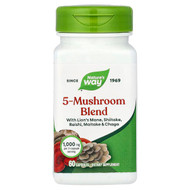 <img alt="Natures Way, 5-Mushroom Blend, 60 Capsules" title="Natures Way, 5-Mushroom Blend, 60 Capsules,033674157800"