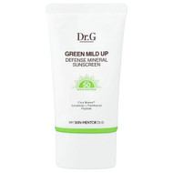 <img alt="Dr. G, Green Mild Up, Defense Mineral Sunscreen, SPF50, 1.69 fl oz (50 ml)" title="Dr. G, Green Mild Up, Defense Mineral Sunscreen, SPF50, 1.69 fl oz (50 ml),8809963506701"