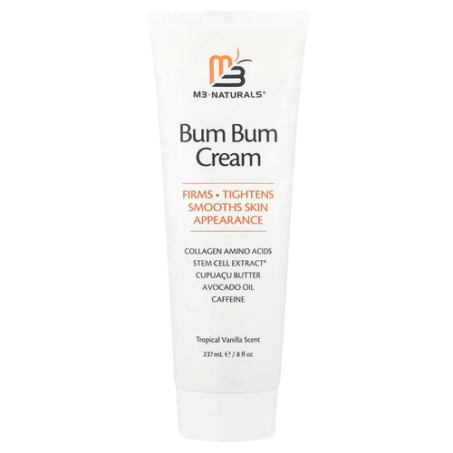 <img alt="M3, Bum Bum Cream, Tropical Vanilla, 8 fl oz (237 ml)" title="M3, Bum Bum Cream, Tropical Vanilla, 8 fl oz (237 ml),850021371326"