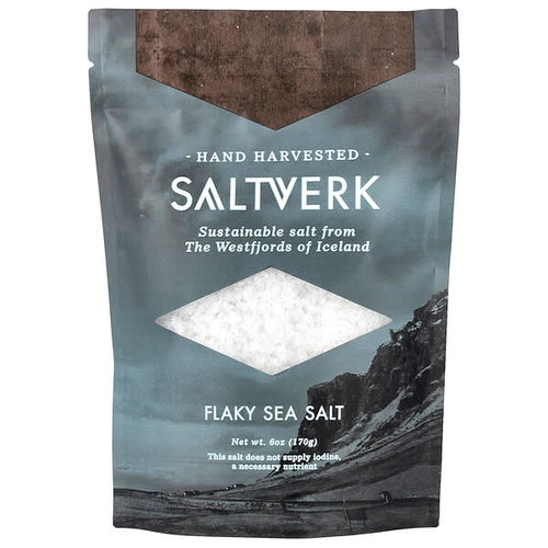 <img alt="Saltverk, Flaky Sea Salt, 6 oz (170 g)" title="Saltverk, Flaky Sea Salt, 6 oz (170 g),5694230576234"