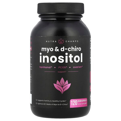 <img alt="NutraChamps, Myo & D-Chiro Inositol , 120 Vegan Capsules" title="NutraChamps, Myo & D-Chiro Inositol , 120 Vegan Capsules,621983990463"