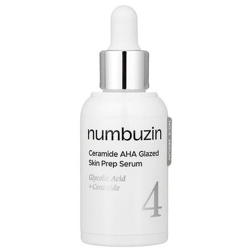 <img alt="Numbuzin, No.4 Ceramide AHA Glazed Skin Prep Serum, 1.01 fl oz (30 ml)" title="Numbuzin, No.4 Ceramide AHA Glazed Skin Prep Serum, 1.01 fl oz (30 ml),8809652589749"