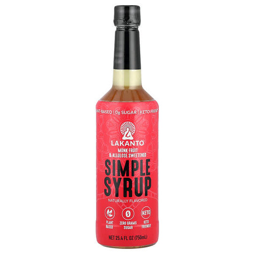 <img alt="Lakanto, Simple Syrup, 25.4 fl oz (750 ml)" title="Lakanto, Simple Syrup, 25.4 fl oz (750 ml),843076004332"