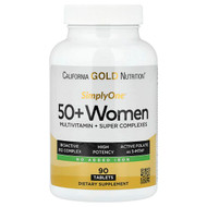 <img alt="California Gold Nutrition, SimplyOne, 50+ Women Multivitamin + Super Complexes with Vitamin A, Vitamin C, Minerals, and Botanicals, Iron Free, 90 Tablets" title="California Gold Nutrition, SimplyOne, 50+ Women Multivitamin + Super Complexes with Vitamin A, Vitamin C, Minerals, and Botanicals, Iron Free, 90 Tablets,898220024063"