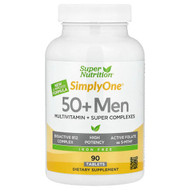 <img alt="Super Nutrition, Simply One, Mens 50+ Multivitamin + Super Complexes, Greens, Spices, & Antioxidant, Iron Free, 90 Tablets" title="Super Nutrition, Simply One, Mens 50+ Multivitamin + Super Complexes, Greens, Spices, & Antioxidant, Iron Free, 90 Tablets,898220024117"