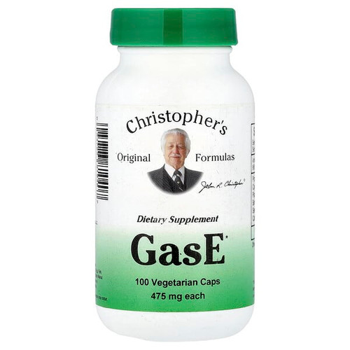 <img alt="Christophers Original Formulas, GasE, 100 Vegetarian Caps" title="Christophers Original Formulas, GasE, 100 Vegetarian Caps,084783810407"