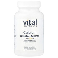 <img alt="Vital Nutrients, Calcium, Citrate + Malate, 100 Vegan Capsules (150 mg per Capsule)" title="Vital Nutrients, Calcium, Citrate + Malate, 100 Vegan Capsules (150 mg per Capsule),693465301111"