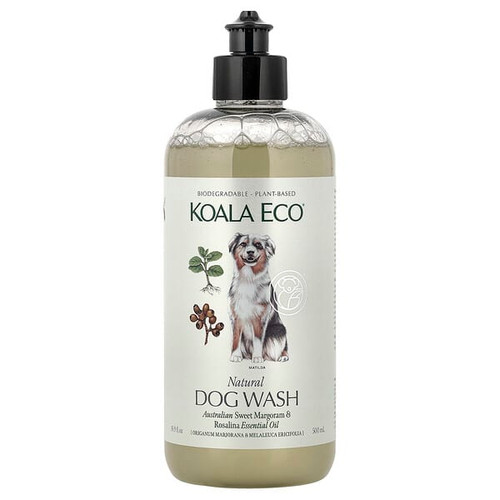 <img alt="Koala Eco, Natural Dog Wash, Australian Sweet Marjoram & Rosalina Essential Oil, 16.9 fl oz (500 ml)" title="Koala Eco, Natural Dog Wash, Australian Sweet Marjoram & Rosalina Essential Oil, 16.9 fl oz (500 ml),850013802395"