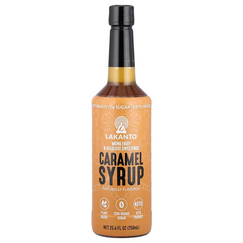 <img alt="Lakanto, Caramel Syrup, 25.4 fl oz (750 ml)" title="Lakanto, Caramel Syrup, 25.4 fl oz (750 ml),843076004257"