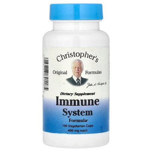 <img alt="Christophers Original Formulas, Immune System Formula, 100 Vegetarian Caps" title="Christophers Original Formulas, Immune System Formula, 100 Vegetarian Caps,084783891185"