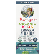 <img alt="MaryRuths, Organic Kids Focus & Attention Liquid Extract, Alcohol Free, 1 fl oz (30 ml)" title="MaryRuths, Organic Kids Focus & Attention Liquid Extract, Alcohol Free, 1 fl oz (30 ml),850029392026"