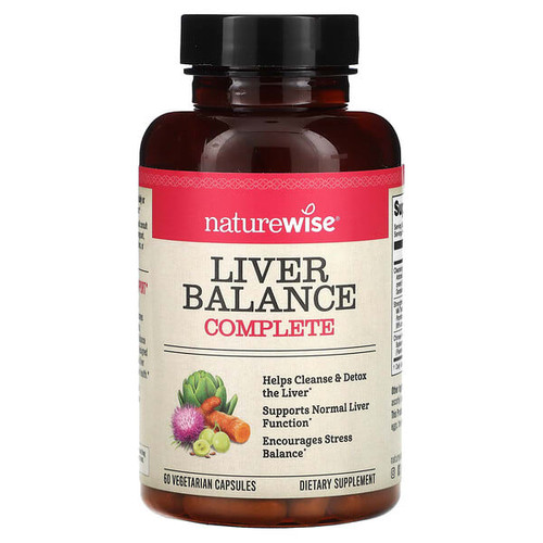 <img alt="NatureWise, Liver Balance Complete, 60 Vegetarian Capsules" title="NatureWise, Liver Balance Complete, 60 Vegetarian Capsules,855724007404"