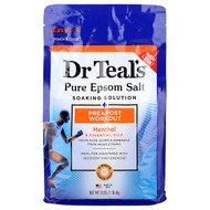 <img alt="Dr. Teals, Pure Epsom Salt Soaking Solution, Pre & Post Workout, Menthol & Essential Oils, 3 lbs (1.36 kg)" title="Dr. Teals, Pure Epsom Salt Soaking Solution, Pre & Post Workout, Menthol & Essential Oils, 3 lbs (1.36 kg),811068013648"