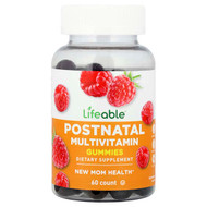 <img alt="Lifeable, Postnatal Multivitamin Gummies, Raspberry, 60 Gummies" title="Lifeable, Postnatal Multivitamin Gummies, Raspberry, 60 Gummies,810102731432"