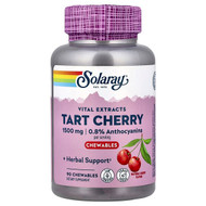 <img alt="Solaray, Vital Extracts, Tart Cherry, Natural Cherry, 90 Chewables (500 mg per Chewable)" title="Solaray, Vital Extracts, Tart Cherry, Natural Cherry, 90 Chewables (500 mg per Chewable),076280444995"