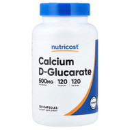<img alt="Nutricost, Calcium D-Glucarate, 500 mg, 120 Capsules" title="Nutricost, Calcium D-Glucarate, 500 mg, 120 Capsules,810014673806"