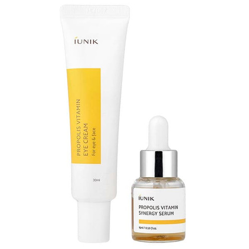 <img alt="iUNIK, Propolis Vitamin Eye Cream Set, 2 Piece Set" title="iUNIK, Propolis Vitamin Eye Cream Set, 2 Piece Set,8809728080439"