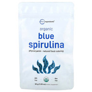 <img alt="Micro Ingredients, Organic Blue Spirulina, 1.05 oz (30 g)" title="Micro Ingredients, Organic Blue Spirulina, 1.05 oz (30 g),850056167673"