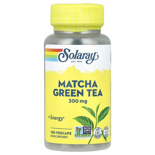 <img alt="Solaray, Matcha Green Tea, 300 mg, 100 VegCaps" title="Solaray, Matcha Green Tea, 300 mg, 100 VegCaps,076280837643"