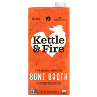 <img alt="Kettle & Fire, Bone Broth, Turmeric Ginger, 32 oz (907 g)" title="Kettle & Fire, Bone Broth, Turmeric Ginger, 32 oz (907 g),851702007688"