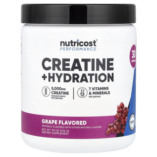 <img alt="Nutricost, Performance, Creatine + Hydration, Grape, 9.9 oz (276 g)" title="Nutricost, Performance, Creatine + Hydration, Grape, 9.9 oz (276 g),810139575818"
