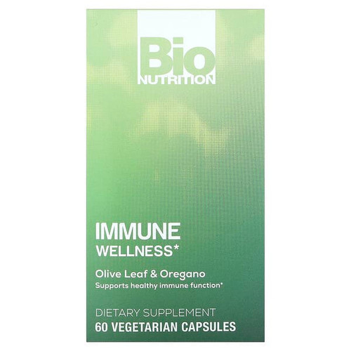 <img alt="Bio Nutrition, Immune Wellness, Olive Leaf & Oregano, 60 Vegetarian Capsules" title="Bio Nutrition, Immune Wellness, Olive Leaf & Oregano, 60 Vegetarian Capsules,854936003228"