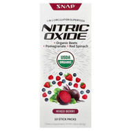 <img alt="Snap Supplements, Nitric Oxide, 3-in-1 Circulation Superfood, Mixed Berry, 10 Stick Packs, 0.29 oz (8.1 g) Each" title="Snap Supplements, Nitric Oxide, 3-in-1 Circulation Superfood, Mixed Berry, 10 Stick Packs, 0.29 oz (8.1 g) Each,850039253324"