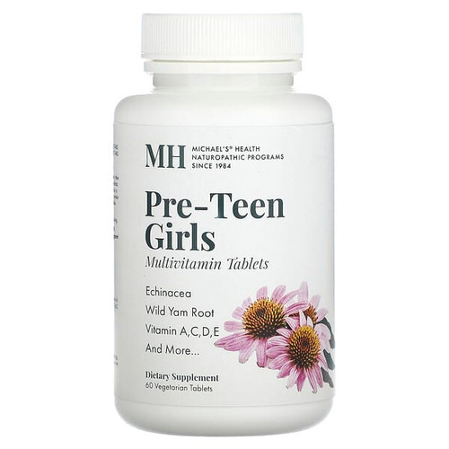 <img alt="Michaels Health, Pre-Teen Girls Multivitamin, 60 Vegetarian Tablets" title="Michaels Health, Pre-Teen Girls Multivitamin, 60 Vegetarian Tablets,755929045006"