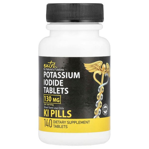 <img alt="Nutri, Potassium Iodide Tablets, 140 Tablets (65 mg per Tablet)" title="Nutri, Potassium Iodide Tablets, 140 Tablets (65 mg per Tablet),810102742391"
