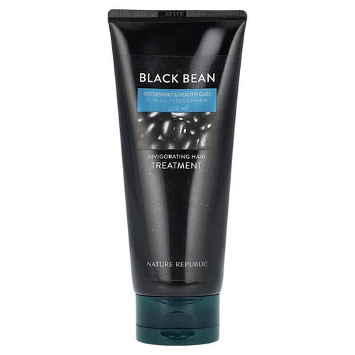 <img alt="Nature Republic, Black Bean, Invigorating Hair Treatment, 6.76 fl oz (200 ml)" title="Nature Republic, Black Bean, Invigorating Hair Treatment, 6.76 fl oz (200 ml),8806173487042"