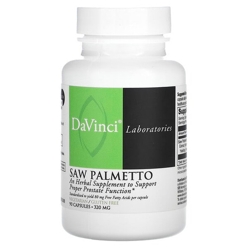 <img alt="DaVinci Laboratories, Saw Palmetto, 320 mg , 90 Capsules" title="DaVinci Laboratories, Saw Palmetto, 320 mg , 90 Capsules,026664278593"