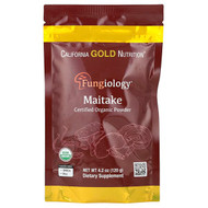 <img alt="California Gold Nutrition, Fungiology, Certified Organic Maitake Powder, 4.2 oz (120 g)" title="California Gold Nutrition, Fungiology, Certified Organic Maitake Powder, 4.2 oz (120 g),898220023820"
