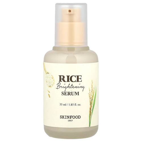<img alt="SKINFOOD, Rice Brightening Serum, 1.85 fl oz (55 ml)" title="SKINFOOD, Rice Brightening Serum, 1.85 fl oz (55 ml),8809032676588"