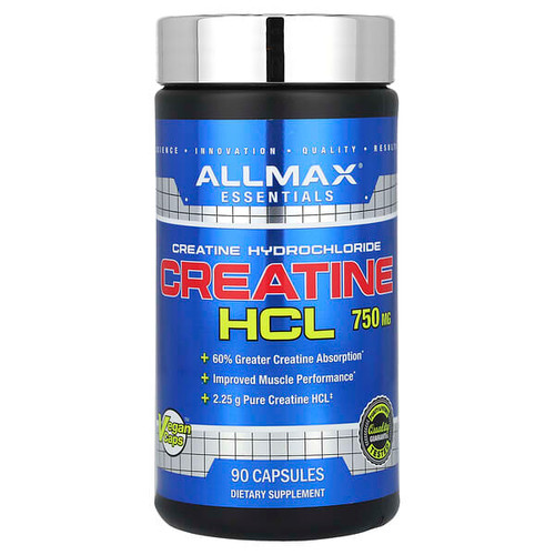 <img alt="ALLMAX, Creatine HCL, 750 mg, 90 Capsules" title="ALLMAX, Creatine HCL, 750 mg, 90 Capsules,665553224312"