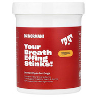 <img alt="Oh Norman, Your Breath Stinks Dental Wipes For Dogs, 50 Wipes" title="Oh Norman, Your Breath Stinks Dental Wipes For Dogs, 50 Wipes,850055308411"