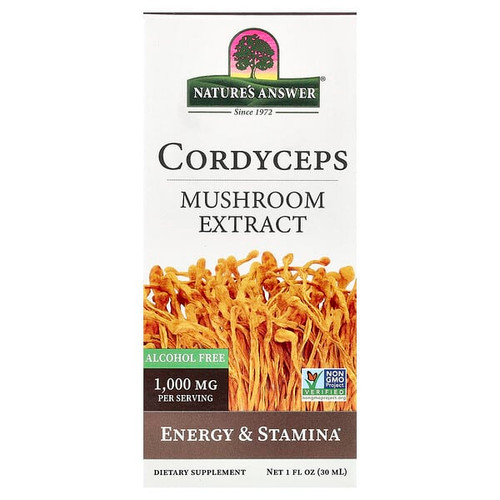 <img alt="Natures Answer, Cordyceps, Mushroom Extract, Alcohol Free, 1 fl oz (30 ml)" title="Natures Answer, Cordyceps, Mushroom Extract, Alcohol Free, 1 fl oz (30 ml),083000011726"