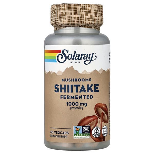 <img alt="Solaray, Fermented Shiitake Mushrooms, 60 VegCaps (500 mg per Capsule)" title="Solaray, Fermented Shiitake Mushrooms, 60 VegCaps (500 mg per Capsule),076280550580"