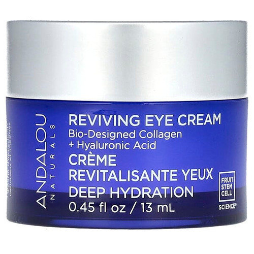<img alt="Andalou Naturals, Reviving Eye Cream, 0.45 fl oz (13 ml)" title="Andalou Naturals, Reviving Eye Cream, 0.45 fl oz (13 ml),850018119146"