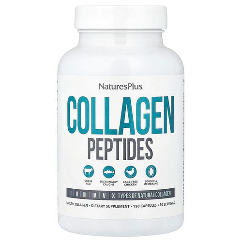 <img alt="NaturesPlus, Collagen Peptides, 120 Capsules" title="NaturesPlus, Collagen Peptides, 120 Capsules,097467459717"